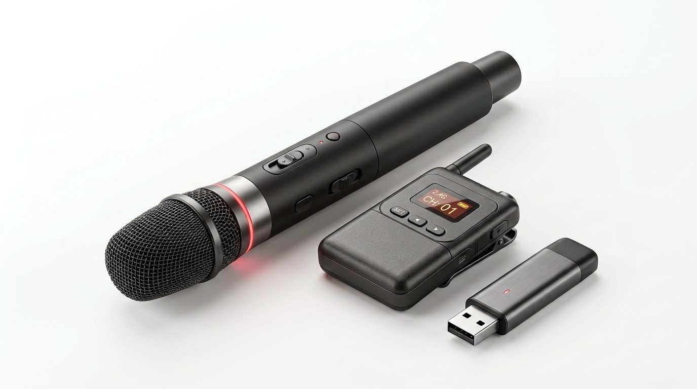 Wireless teaching microphone product
