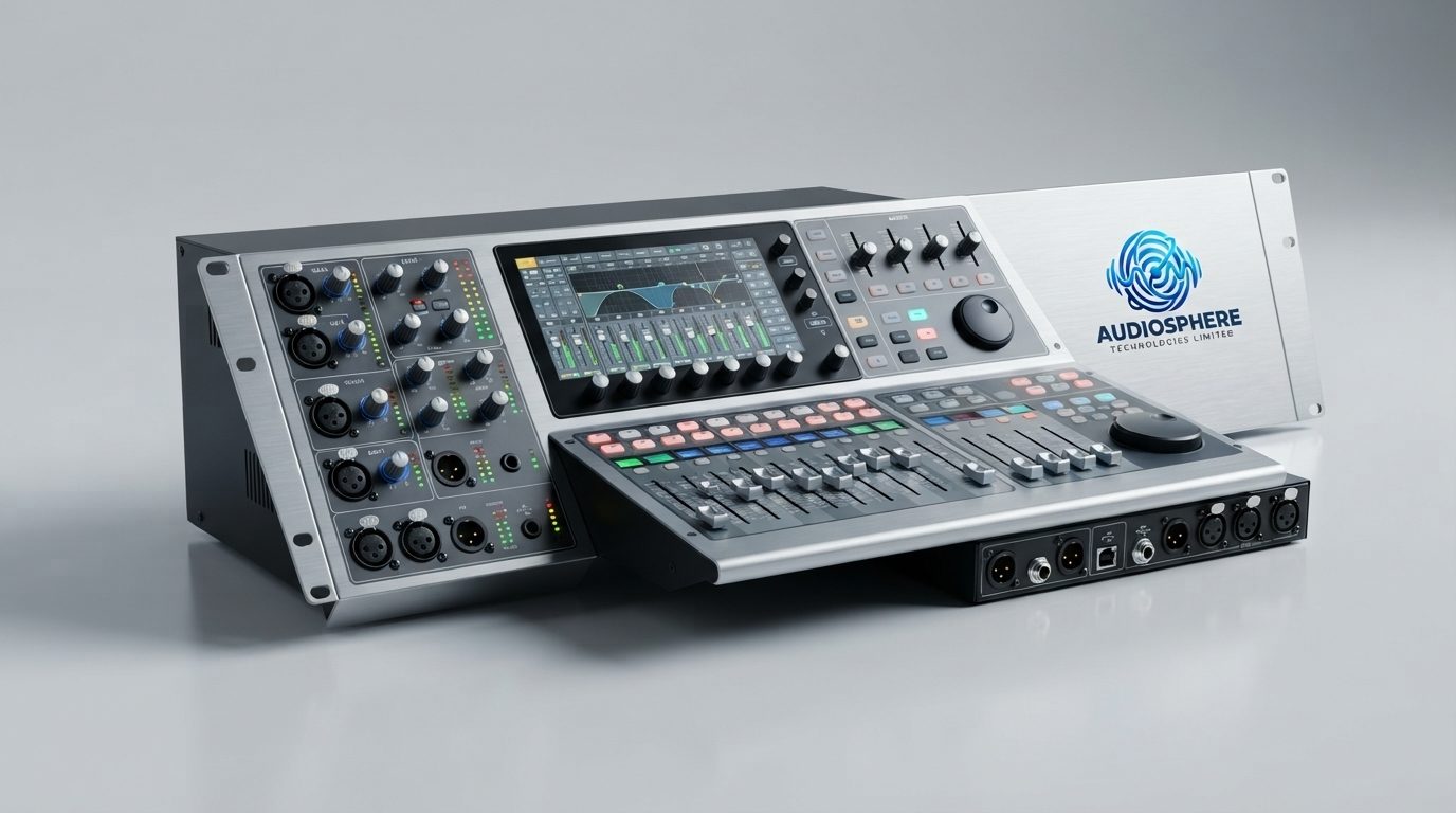 Audiosphere digital audio mixer