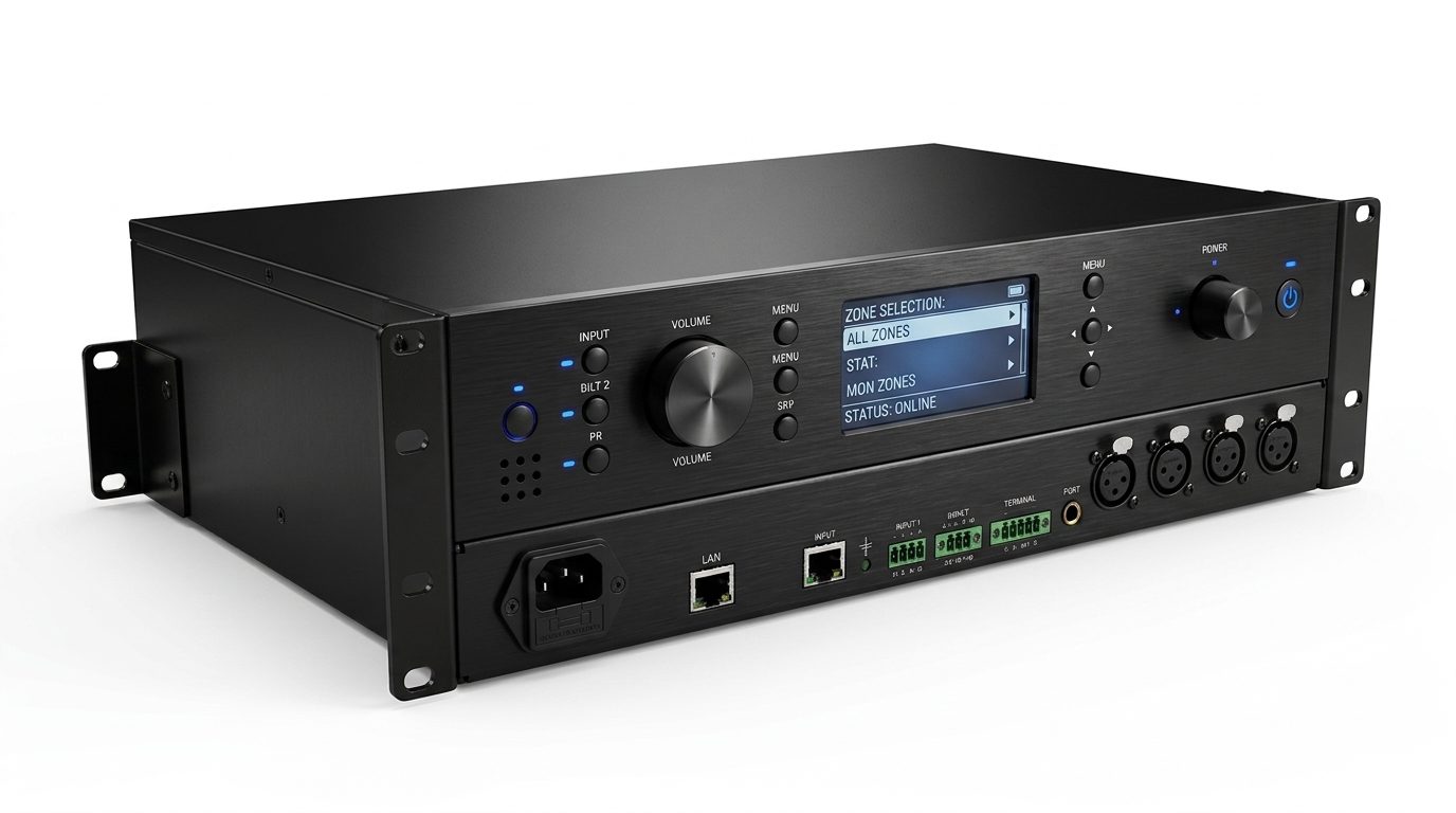 Network audio system broadcasting